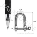 Stainless Steel D Shape Shackle